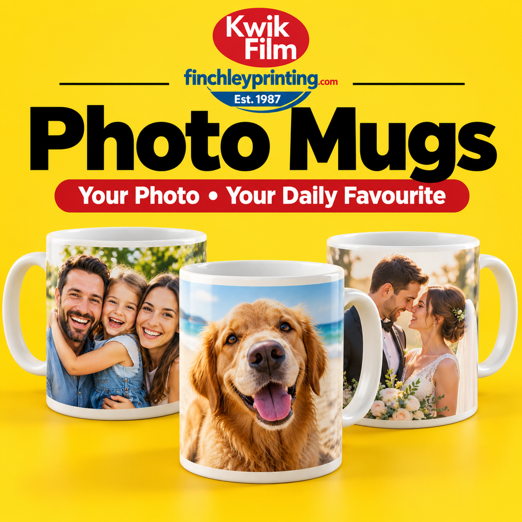 Photo Mugs – illustrative product image from Kwik Film Finchley Printing