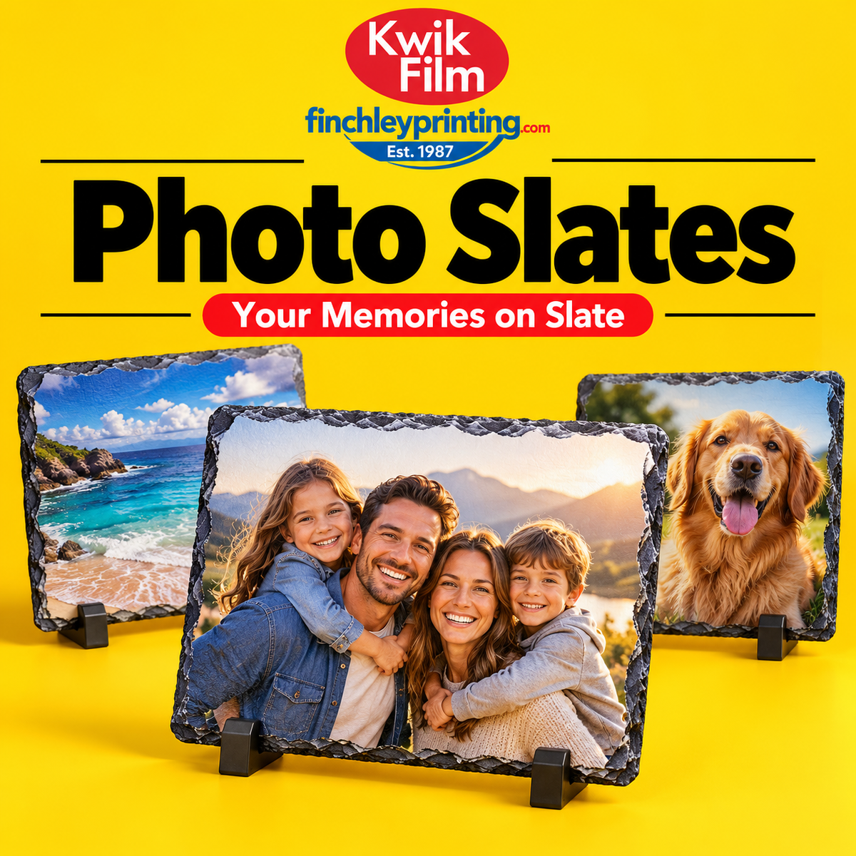 Photo Slates – illustrative product image from Kwik Film Finchley Printing