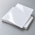 Illustrative blank glossy photo paper; choose size and pack quantity from the listing.