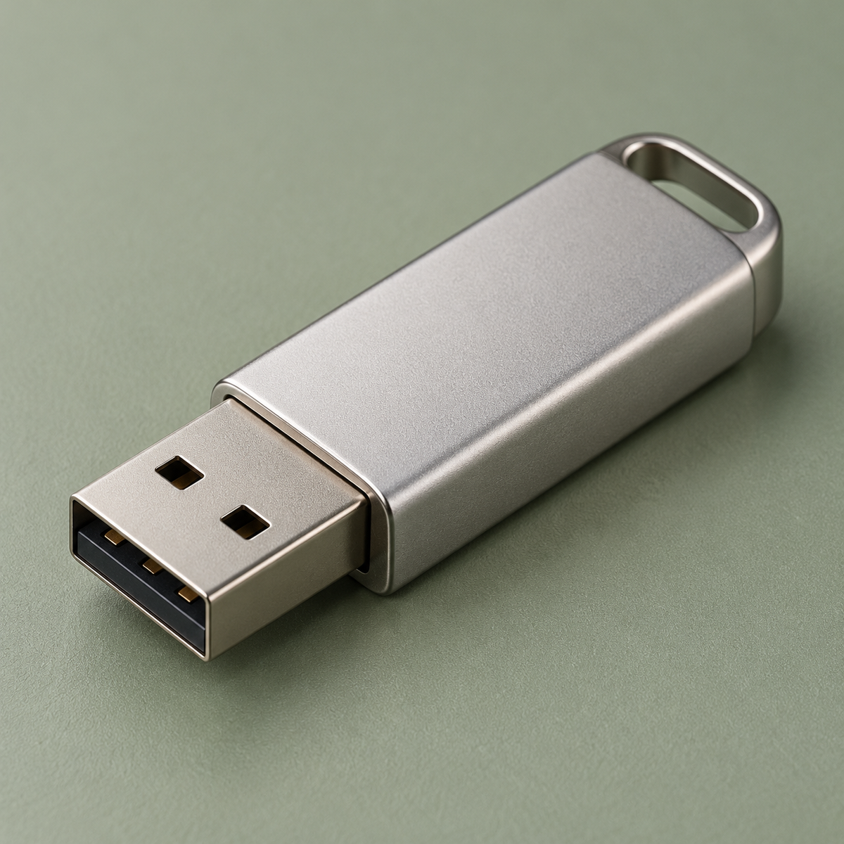 Illustrative USB delivery option; supplied or customer-owned media depends on the selected service.