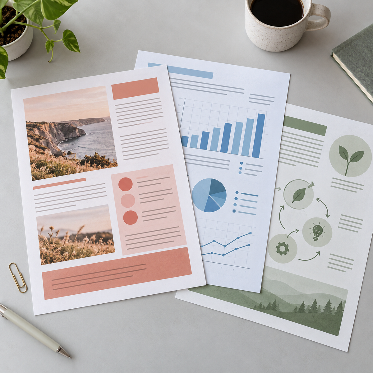 Illustrative A4 colour — 1–10 extra pages (per page)