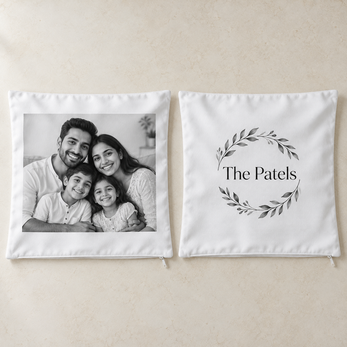 Illustrative cushion detail product example