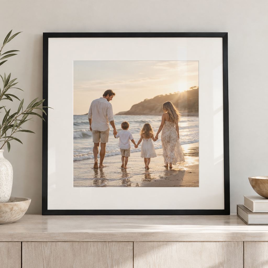 Illustrative mounted frame alt example